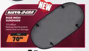 Auto Gear Rear Mesh Sunshade 101 x 48cm CL01