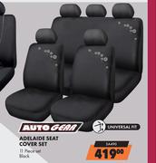 Auto Gear Adelaide Seat Cover Set 11 Piece Set (Black) SA490
