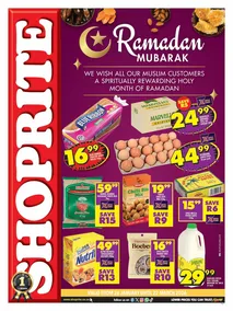 Shoprite Western Cape : Ramadan Mubarak (26 January - 22 March 2026)