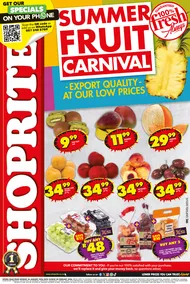 Shoprite Gauteng, Mpumalanga, North West & Limpopo : Summer Fruit Carnival (26 January - 08 February 2026)