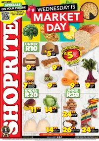 Shoprite Gauteng, Mpumalanga, North West & Limpopo : Wednesday Is Market Day (28 January 2026 Only)