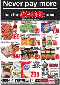 Boxer Super Stores Gauteng : Month End Specials (22 January - 08 February 2026)