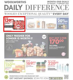 Woolworths Gauteng, Northern Cape, Limpopo, Mpumalanga, Free State & North West : Daily Difference (26 January - 08 February 2026), page 1