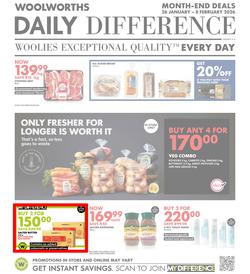 Woolworths Gauteng, Northern Cape, Limpopo, Mpumalanga, Free State & North West : Daily Difference (26 January - 08 February 2026), page 1