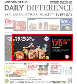 Woolworths Gauteng, Northern Cape, Limpopo, Mpumalanga, Free State & North West : Daily Difference (26 January - 08 February 2026), page 1