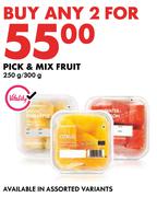 Pick & Mix Fruit-For Any 2 x 250g/300g