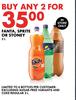 Fanta, Sprite Or Stoney-For Any 2 x 2L