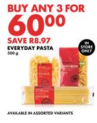 Everyday Pasta-For Any 3 x 500g