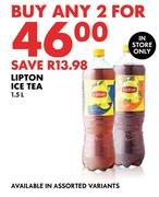 Lipton Ice Tea-For Any 2 x 1.5L