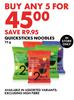 Quick Sticks Noodles-For Any 5 x 75g
