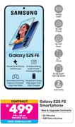 Samsung Galaxy S25 FE Smartphone-On 1GB Red Core
