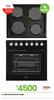 Univa Oven Hob Set U336B 21-480