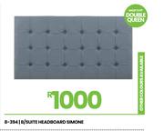 Simone Headboard Bedroom Suite 8-394