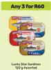 Lucky Star Sardines Assorted-For Any 3 x 120g