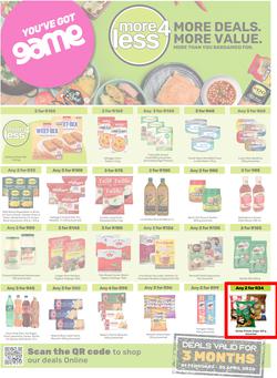 Game : More 4 Less (1 February - 30 April 2026), page 1