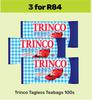 Trinco Tagless Teabags-For 3 x 100s