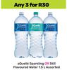 Aquelle Sparkling Or Still Flavoured Water-For Any 3 x 1.5L