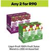 Liqui Fruit 100% Fruit Juice Blend-For 2 x 6 x 200ml