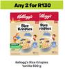 Kellogg's Rice Krispies Vanilla-For Any 2 x 500g