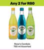 Rose's Cordials Assorted-For Any 2 x 750ml