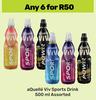 Aquelle Viv Sports Drink-For Any 6 x 500ml
