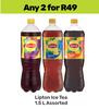 Lipton Ice Tea-For Any 2 x 1.5L
