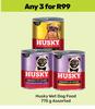 Husky Wet Dog Food-For Any 3 x 775g
