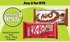 Nestle Chocolate Slab-For Any 2 x 135g-150g