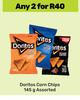 Doritos Corn Chips-For Any 2 x 145g