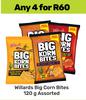 Willards Big Corn Bites-For Any 4 x 120g