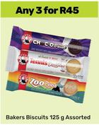 Bakers Biscuits-For Any 3 x 125g