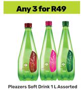 Pleazers Soft Drink-For Any 3 x 1L
