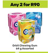 Orbit Chewing Gum-For Any 2 x 64g