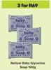 Reitzer Baby Glycerine Soap-For 3 x 100g