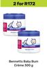 Bennetts Baby Bum Creme-For 2 x 300g