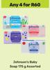 Johnson's Baby Soap-For Any 4 x 175g
