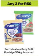 Purity Mabele Baby Soft Porridge Assorted-For Any 2 x 350g