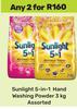 Sunlight 5 In 1 Hand Washing Powder Assorted-For Any 2 x 3Kg