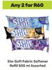 Sta Soft Fabric Softener Refill Assorted-For Any 2 x 500ml
