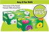 Twinsaver 2 Ply Facial Tissues Assorted-For Any 2 x 180s