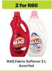 Maq Fabric Softener Assorted--For 2 x 2L