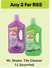 Mr.Sheen Tile Cleaner Assorted-For Any 2 x 1L