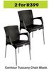 Contour Tuscany Chair Black-For 2