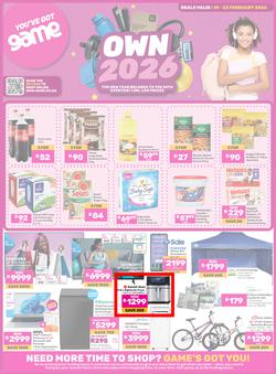 Game : Own 2026 (10 February - 23 February 2026), page 1