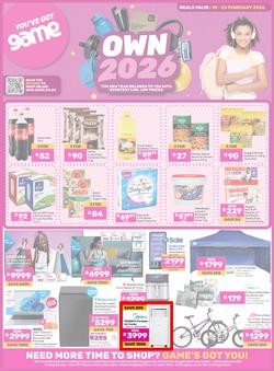 Game : Own 2026 (10 February - 23 February 2026), page 1