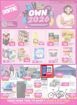 Game : Own 2026 (10 February - 23 February 2026), page 1
