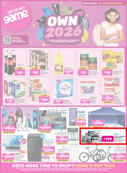Game : Own 2026 (10 February - 23 February 2026), page 1