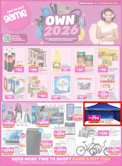 Game : Own 2026 (10 February - 23 February 2026), page 1