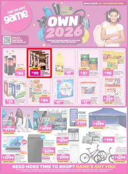 Game : Own 2026 (10 February - 23 February 2026), page 1