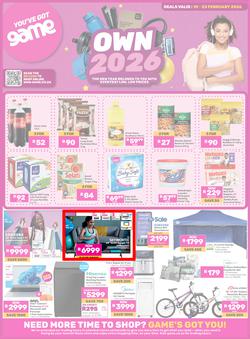 Game : Own 2026 (10 February - 23 February 2026), page 1